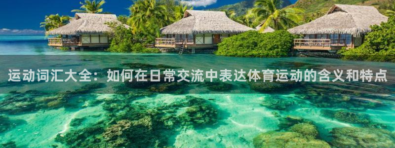 MK体育官网下载注册：运动词汇大全：如何在日常交流中表达体育
